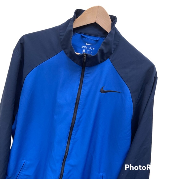 Nike Dry Team Training Jacket Royal Blue/Navy Blue Size XL - Picture 2 of 8